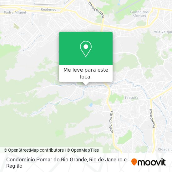 Condominio Pomar do Rio Grande mapa