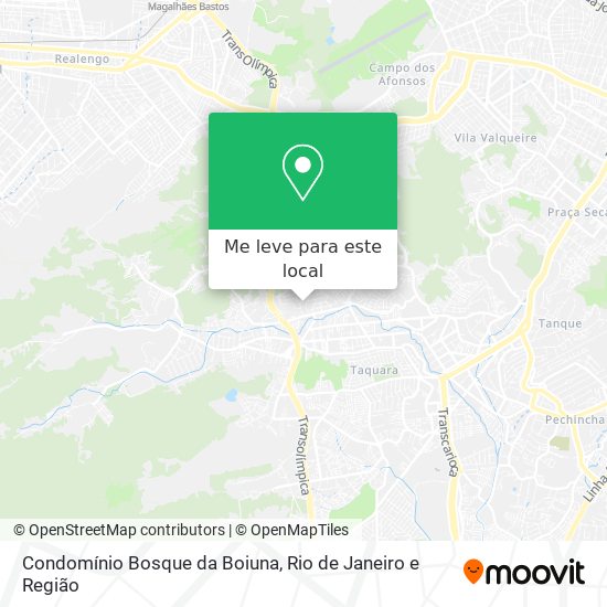 Condomínio Bosque da Boiuna mapa