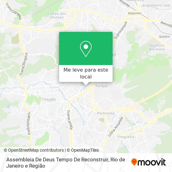 Assembleia De Deus Tempo De Reconstruir mapa