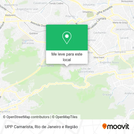 UPP Camarista mapa