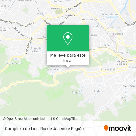 Complexo do Lins mapa
