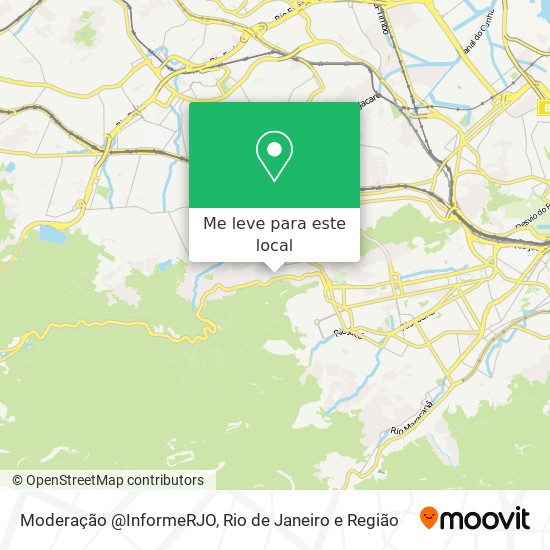 Moderação @InformeRJO mapa