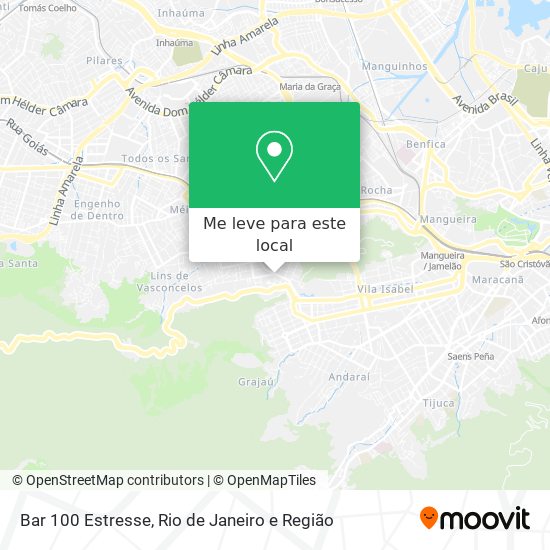 Bar 100 Estresse mapa