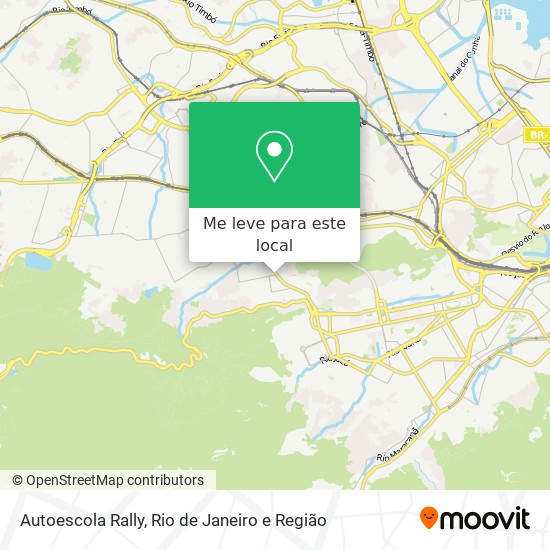 Autoescola Rally mapa