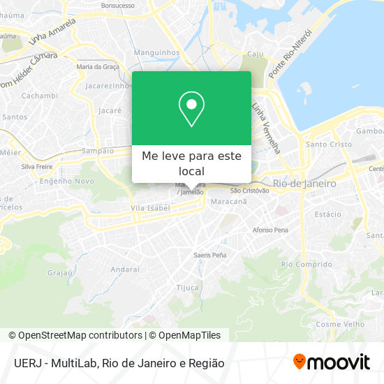 UERJ - MultiLab mapa