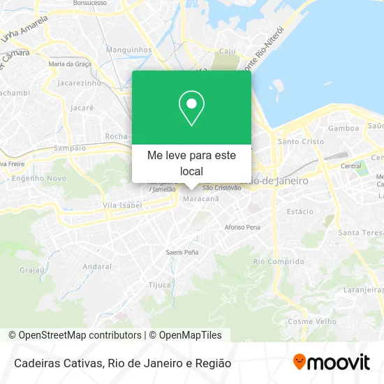 Cadeiras Cativas mapa