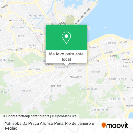 Yakisoba Da Praça Afonso Pena mapa