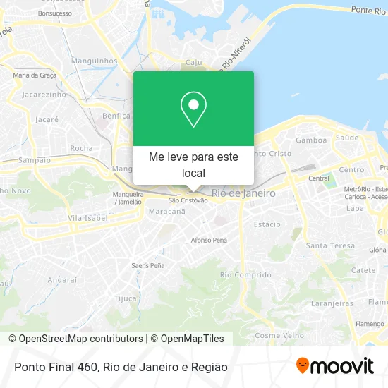 Ponto Final 460 mapa