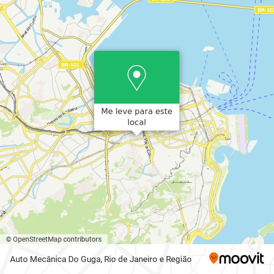 Auto Mecânica Do Guga mapa