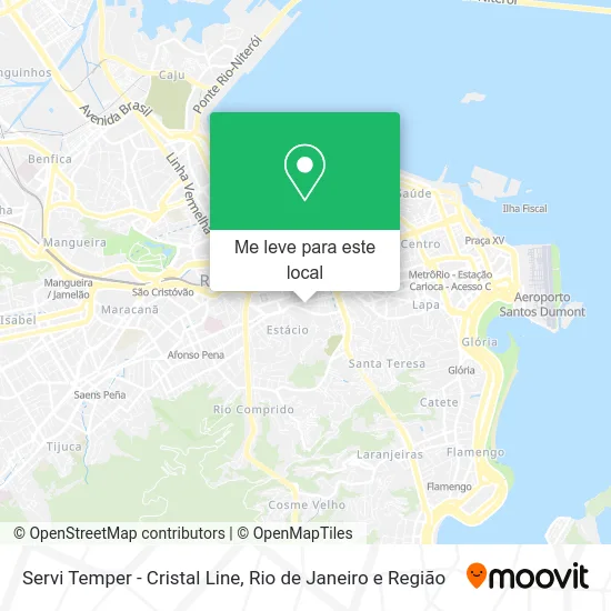 Servi Temper - Cristal Line mapa