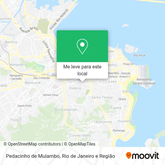 Pedacinho de Mulambo mapa
