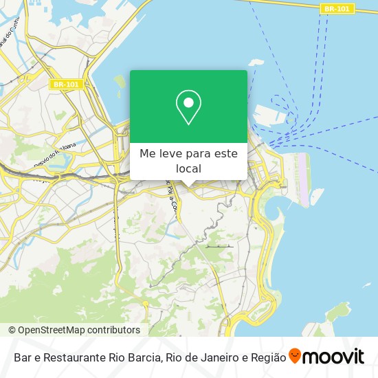 Bar e Restaurante Rio Barcia mapa