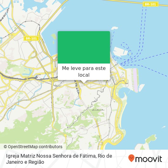 Igreja Matriz Nossa Senhora de Fátima mapa