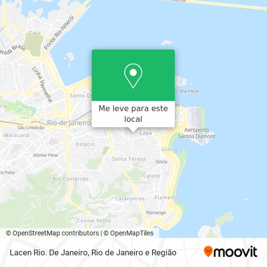 Lacen Rio. De Janeiro mapa