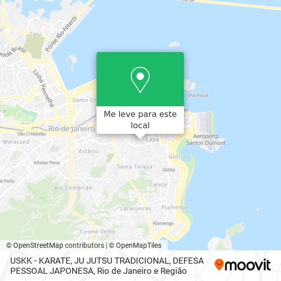 USKK - KARATE, JU JUTSU TRADICIONAL, DEFESA PESSOAL JAPONESA mapa
