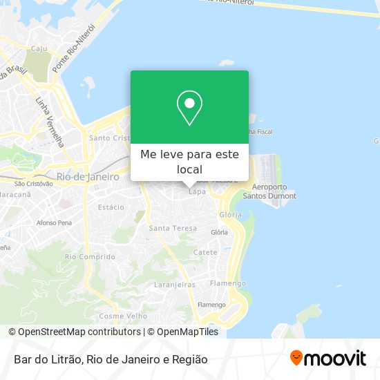 Bar do Litrão mapa