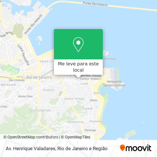 Av. Henrique Valadares mapa