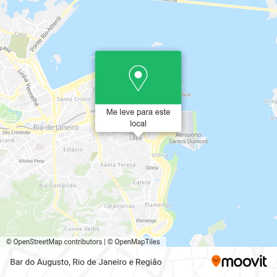 Bar do Augusto mapa
