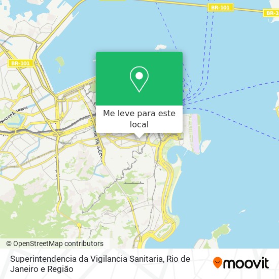 Superintendencia da Vigilancia Sanitaria mapa