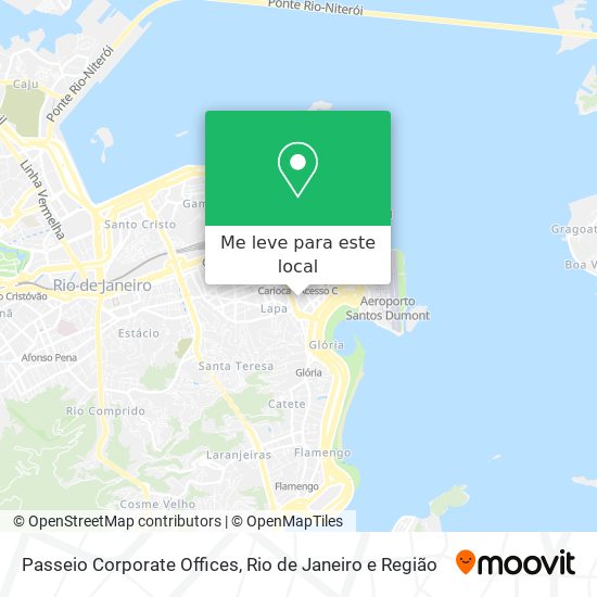 Passeio Corporate Offices mapa