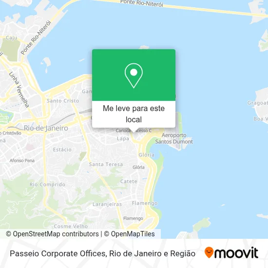 Passeio Corporate Offices mapa