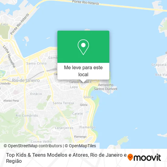 Top Kids & Teens Modelos e Atores mapa