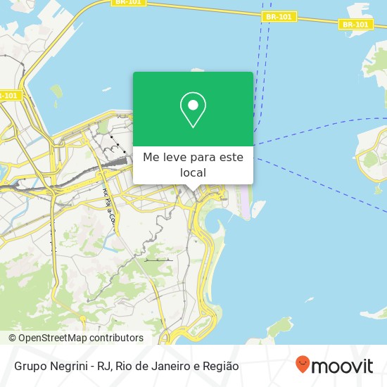 Grupo Negrini - RJ mapa