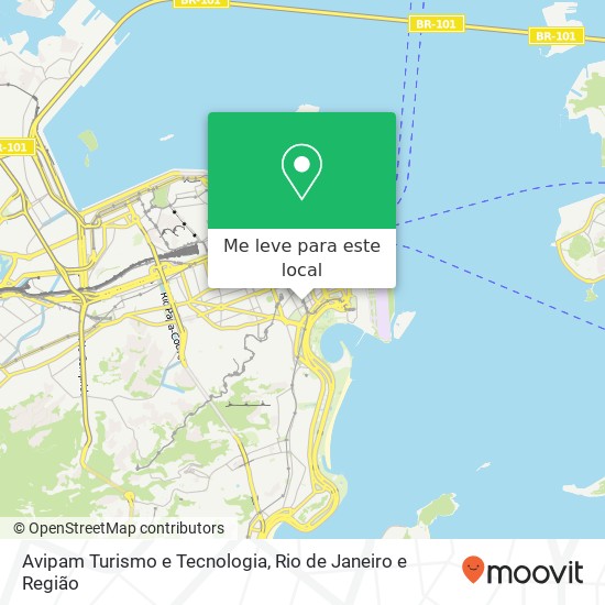 Avipam Turismo e Tecnologia mapa