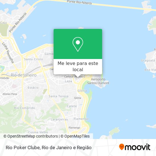 Rio Poker Clube mapa