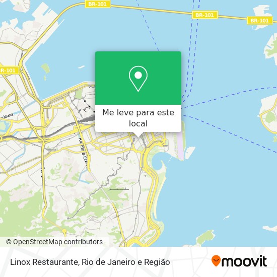 Linox Restaurante mapa