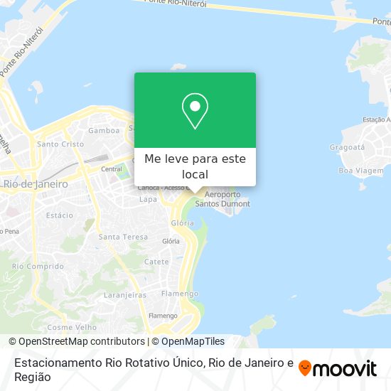 Estacionamento Rio Rotativo Único mapa