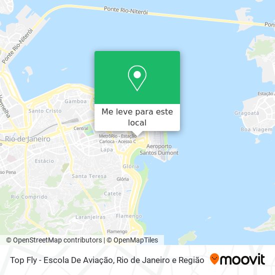 Top Fly - Escola De Aviação mapa