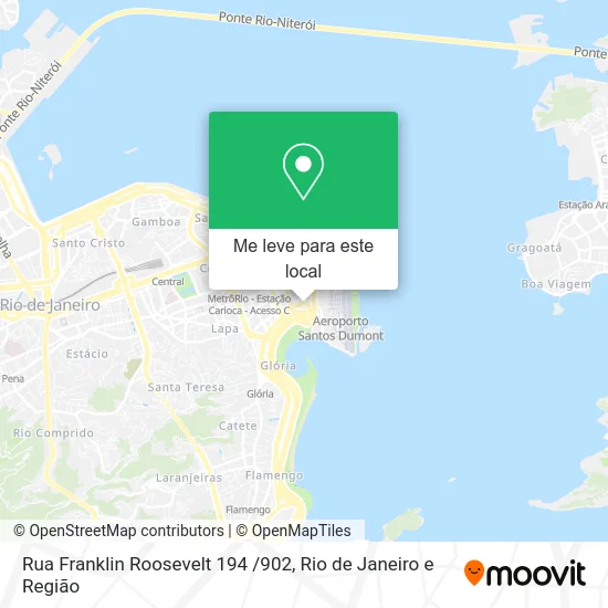 Rua Franklin Roosevelt 194 /902 mapa