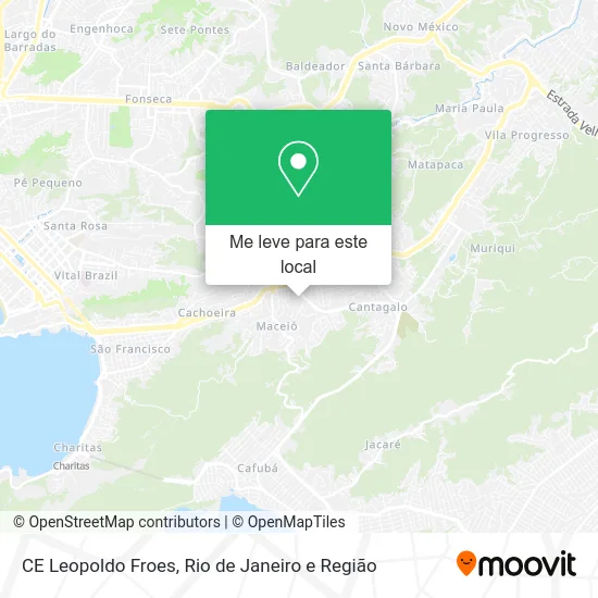 CE Leopoldo Froes mapa