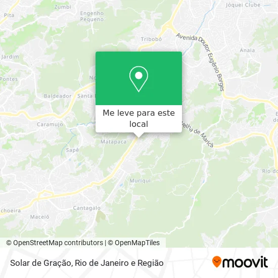 Solar de Gração mapa