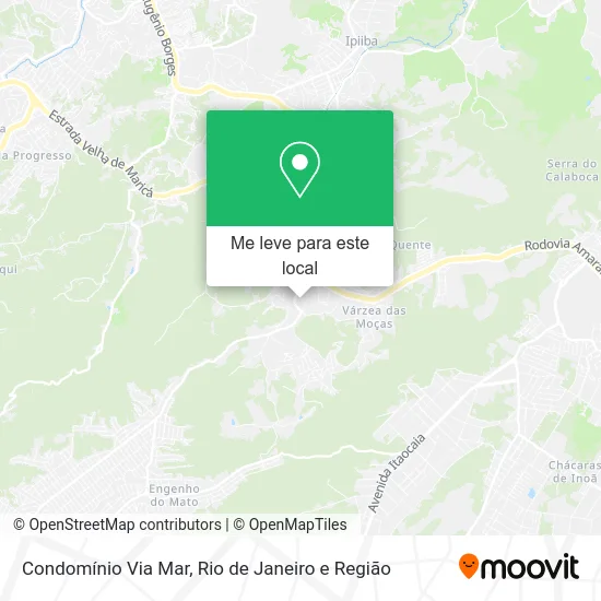 Condomínio Via Mar mapa