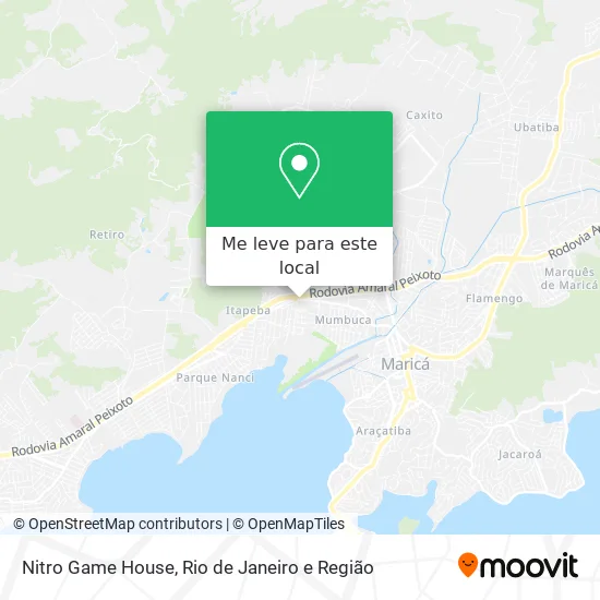 Nitro Game House mapa