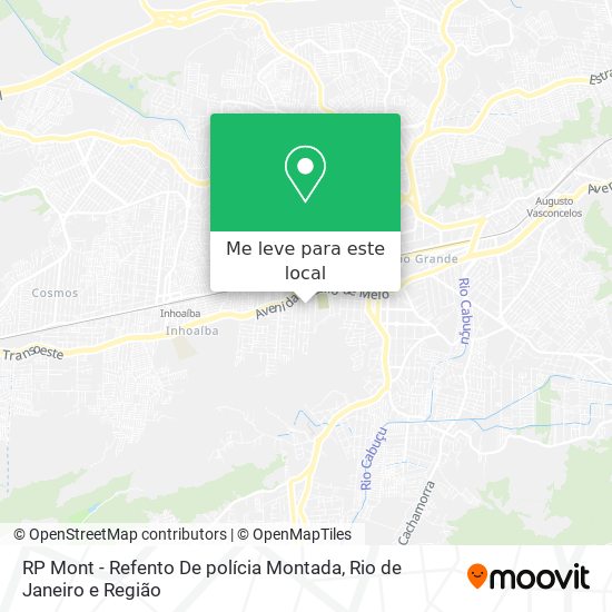 RP Mont - Refento De polícia Montada mapa