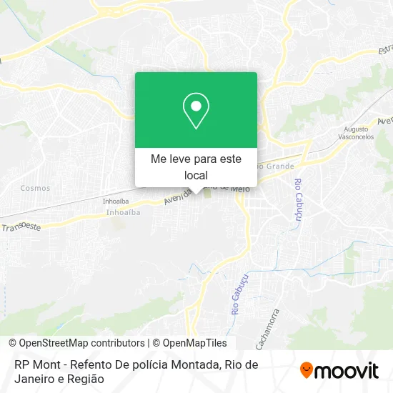RP Mont - Refento De polícia Montada mapa