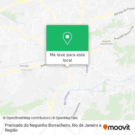 Prensado do Neguinho Borracheiro mapa