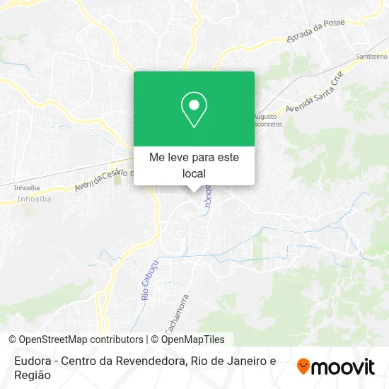Eudora - Centro da Revendedora mapa