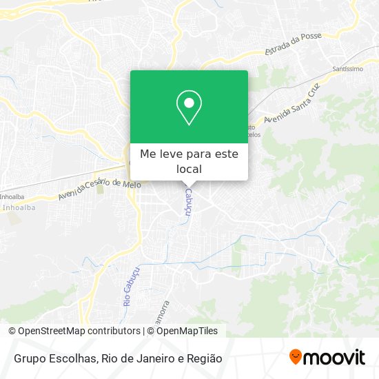 Grupo Escolhas mapa