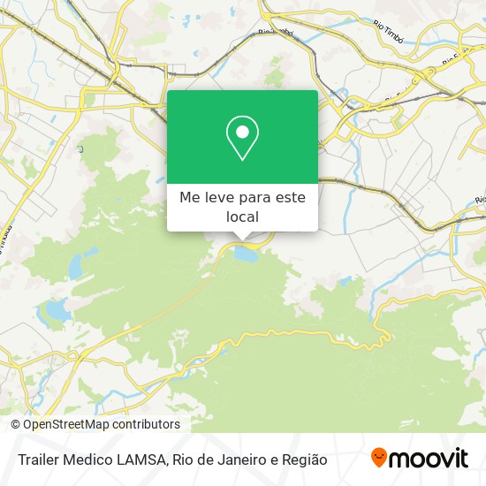 Trailer Medico LAMSA mapa