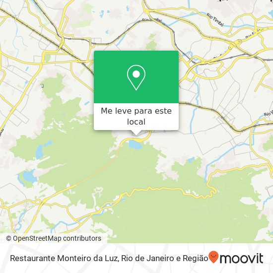 Restaurante Monteiro da Luz mapa