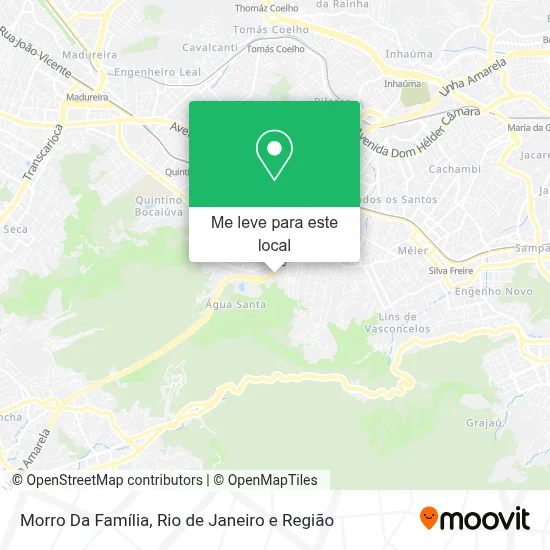 Morro Da Família mapa