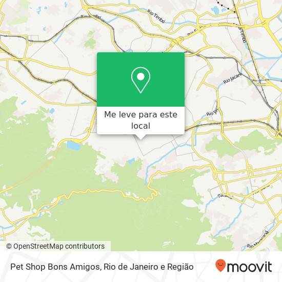 Pet Shop Bons Amigos mapa