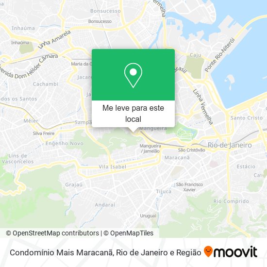 Condomínio Mais Maracanã mapa