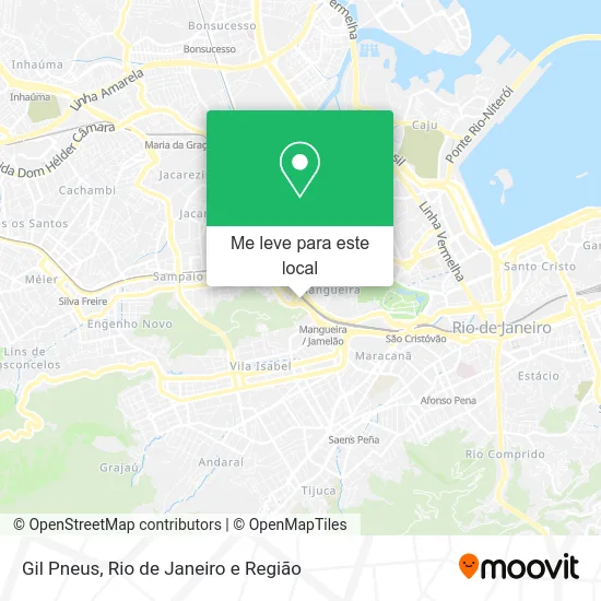 Gil Pneus mapa
