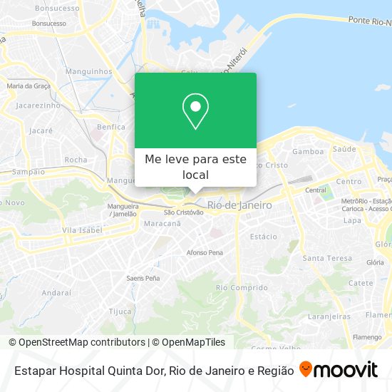 Estapar Hospital Quinta Dor mapa