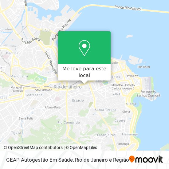 GEAP Autogestão Em Saúde mapa